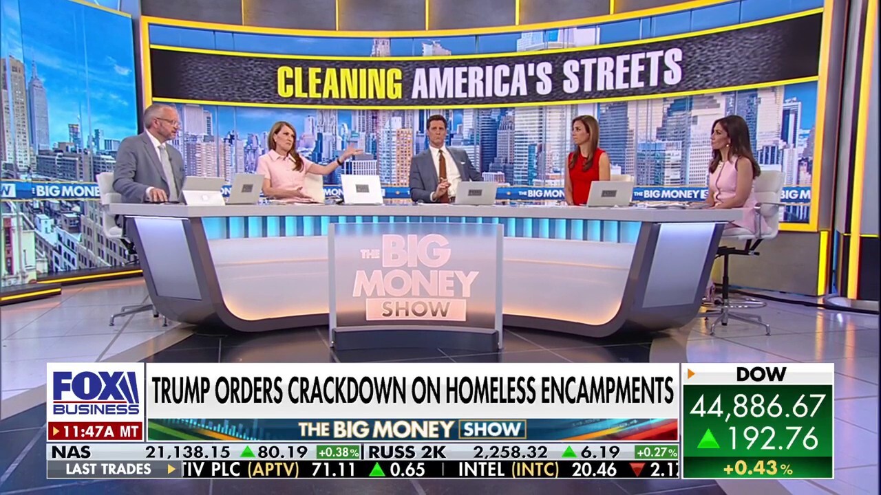 ‘The Big Money Show’ panel discusses President Donald Trump’s efforts to clamp down on homeless encampments across the United States.