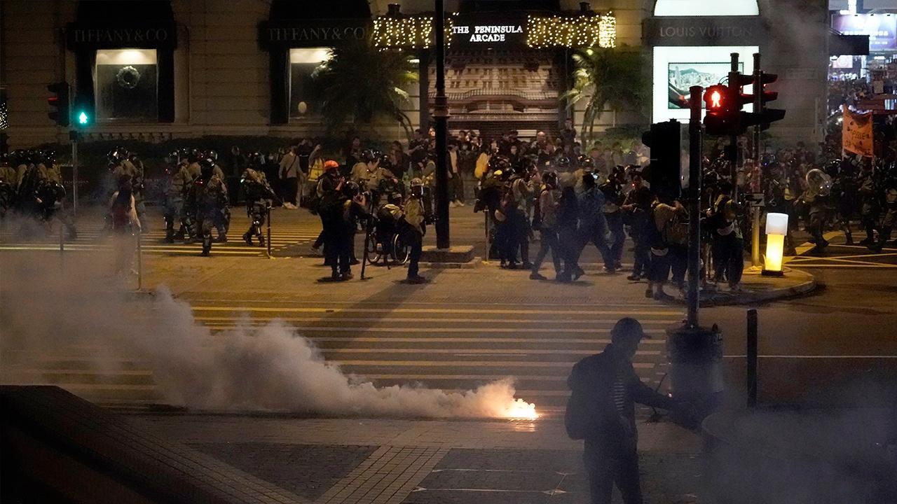 Hong Kong protests spark up again, after ‘relatively quiet’ past weeks   