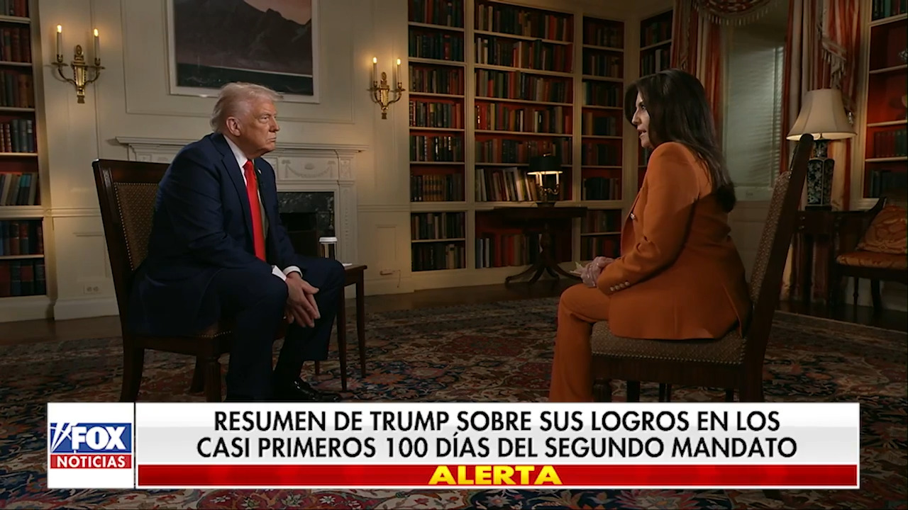 Entrevista exclusiva con el Presidente Trump Parte 1