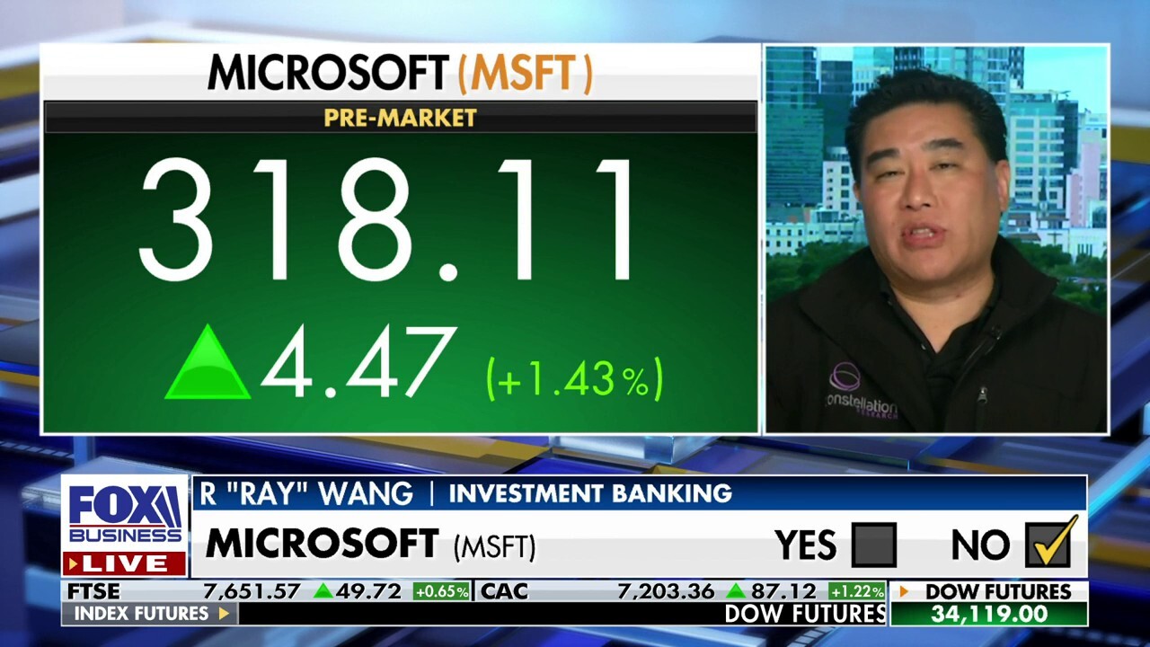 Microsoft shares up 8.3% as AI features give a boost to sales, Microsoft