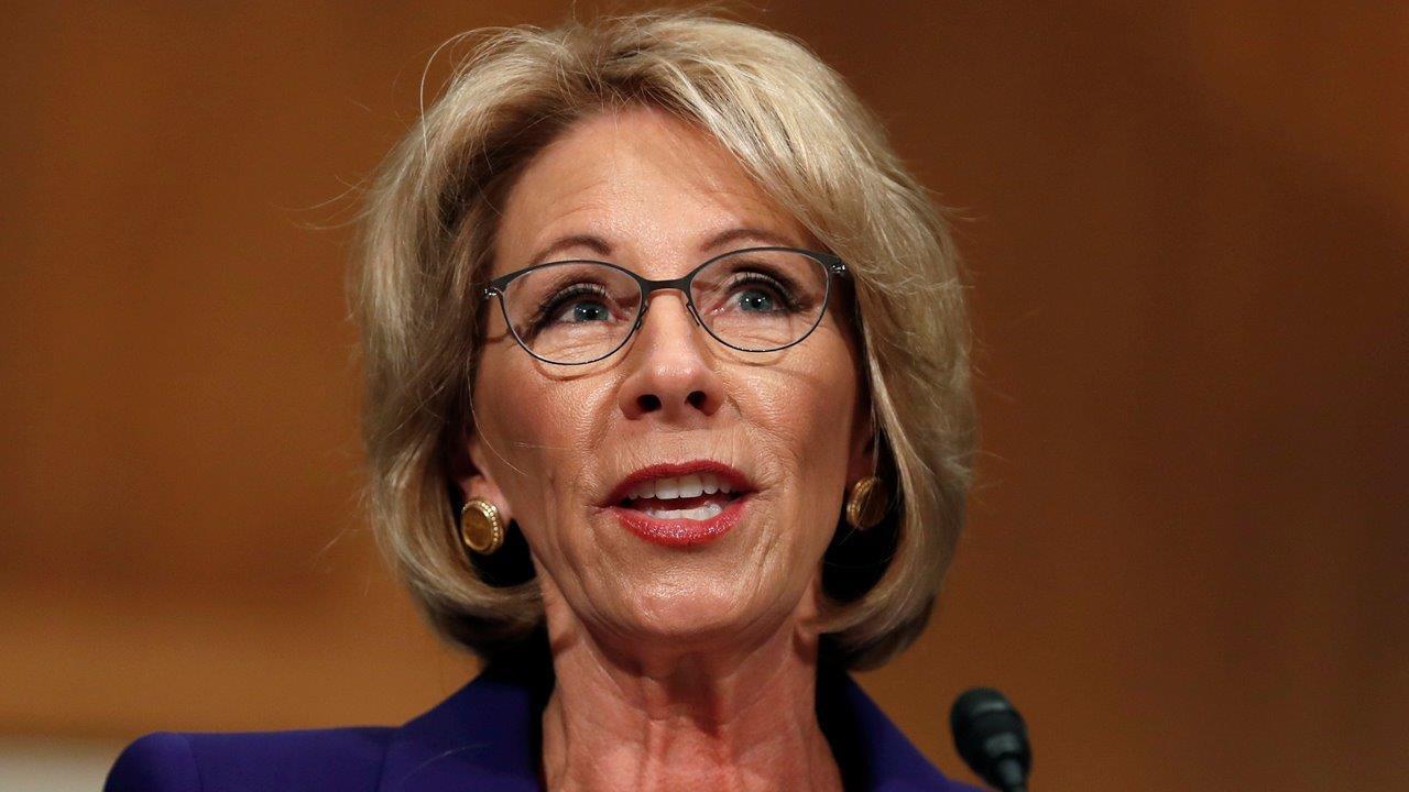 Betsy DeVos in danger of not passing confirmation hearings?