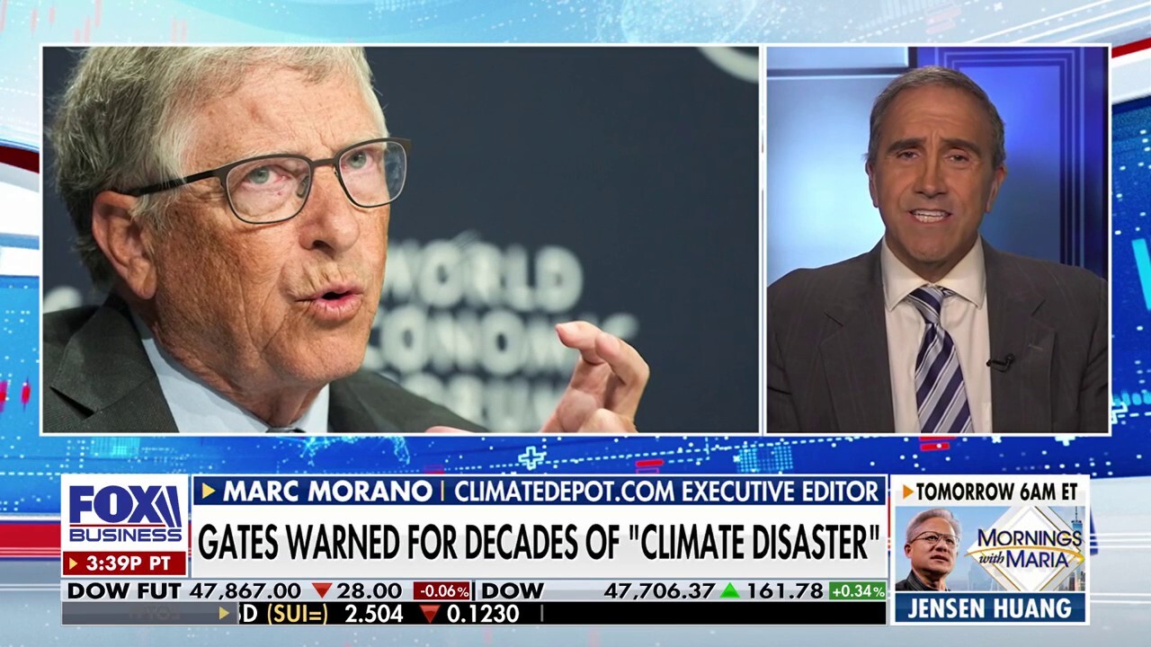Committee to Unleash Prosperity co-founder Steve Moore and ClimateDepot.com executive editor Marc Morano weigh in on longtime climate alarmist Bill Gates pivoting his stance and more on 'The Bottom Line.'