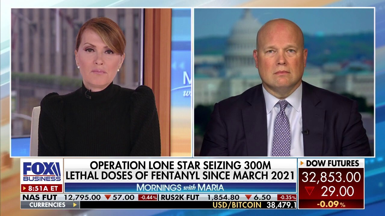 Former U.S. Acting Attorney General Matthew Whitaker argues 'leadership matters' while discussing the Biden administration's performance at the southern border.