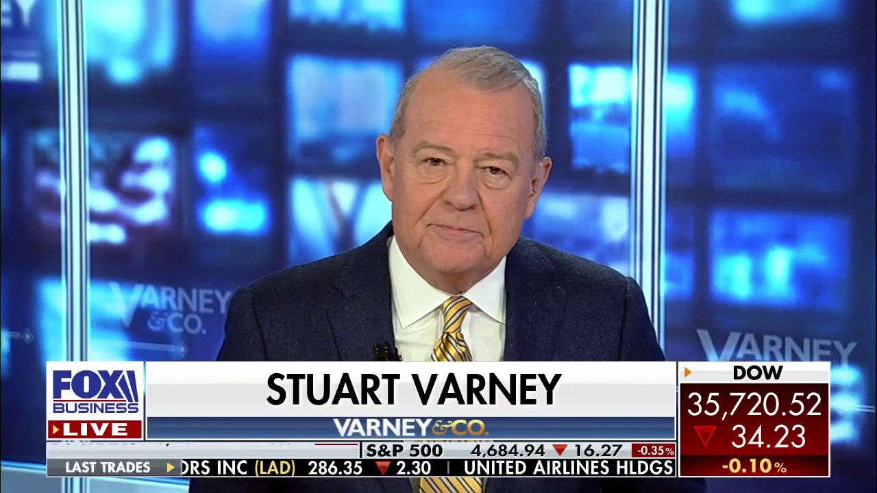 FOX Business' Stuart Varney argues 'authoritarians are in retreat' as Biden's vaccine mandates put Democrats in a hard spot.