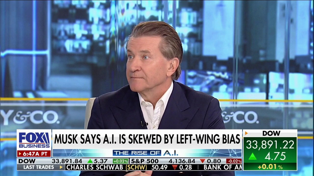 Cyderes CEO Robert Herjavec discusses potential artificial intelligence regulation in the U.S. as the global 'race for information' heats up on 'Varney & Co.'