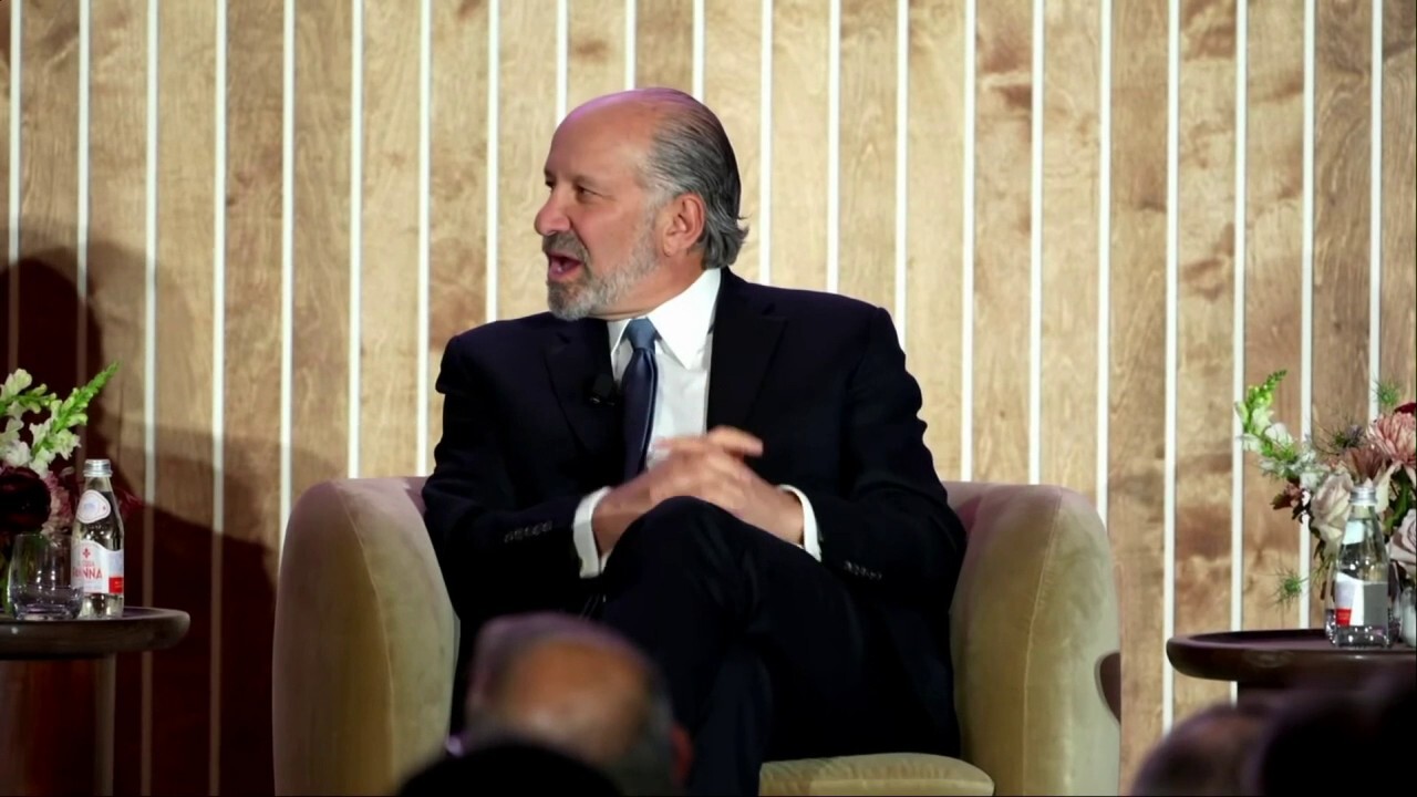 Commerce Secretary Howard Lutnick discussed the prospects for a trade deal between the US and India at the U.S.-India Strategic Partnership Forum in Washington D.C. on June 2, 2025. (@USISPForum/YouTube)