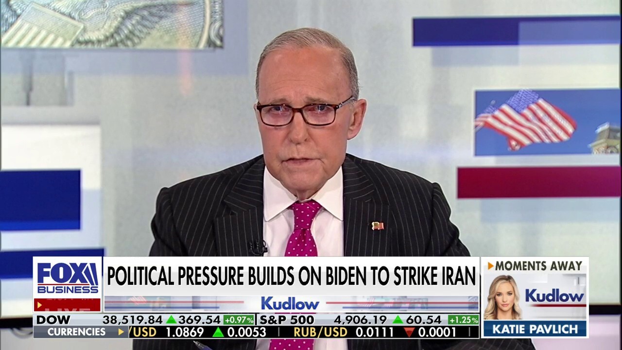  FOX Business host Larry Kudlow says the United States is at war with Iran on 'Kudlow.'