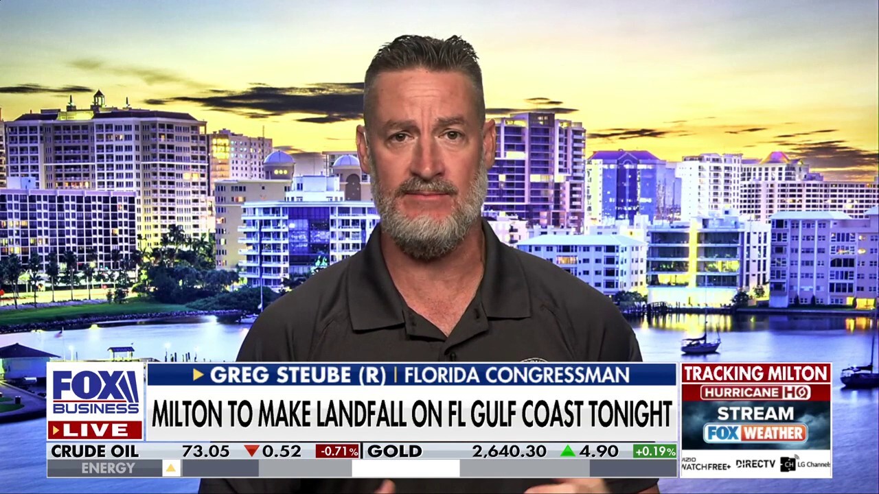 Rep. Greg Steube, R-Fla., discusses how his district is preparing for Hurricane Milton, Rep. James Comer calling for a review of FEMA, the federal governments response to hurricane season and the use of FEMA funds for illegal migrants.