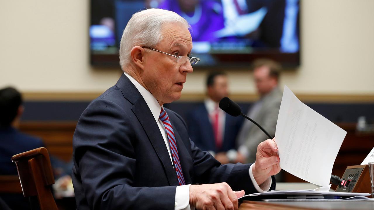 Sessions addresses White House leaks during testimony 