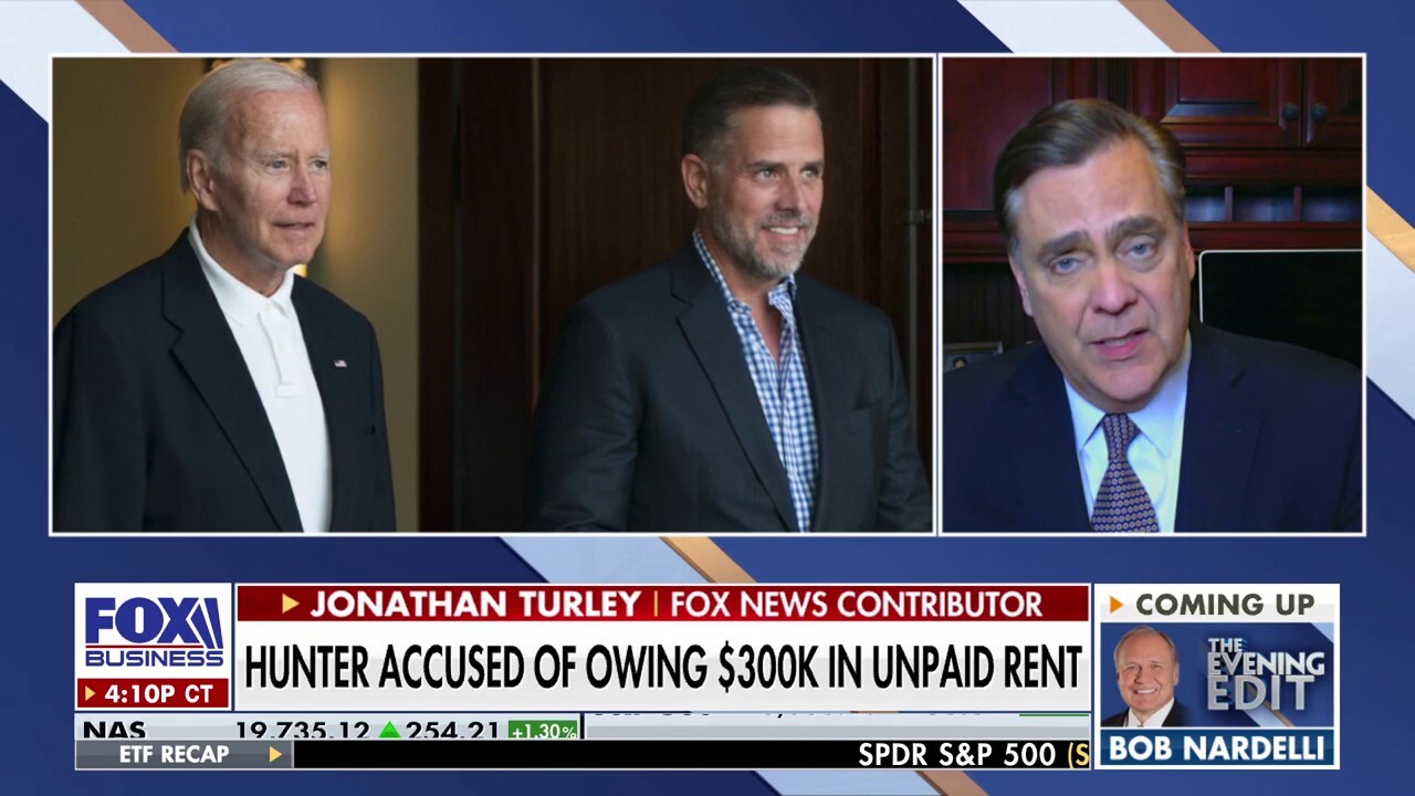 Biden family has ‘succeeded’ in ‘evading’ legal responsibility with Hunter pardon, Turley argues