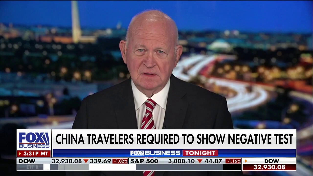 China travelers required to show negative test