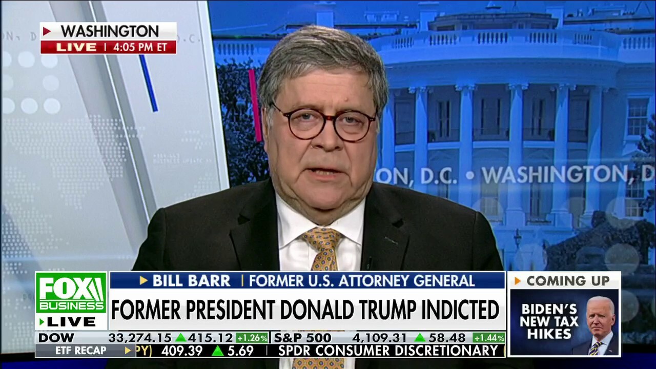 Former U.S. Attorney General Bill Barr analyzes the case against former President Donald Trump on 'Kudlow.'