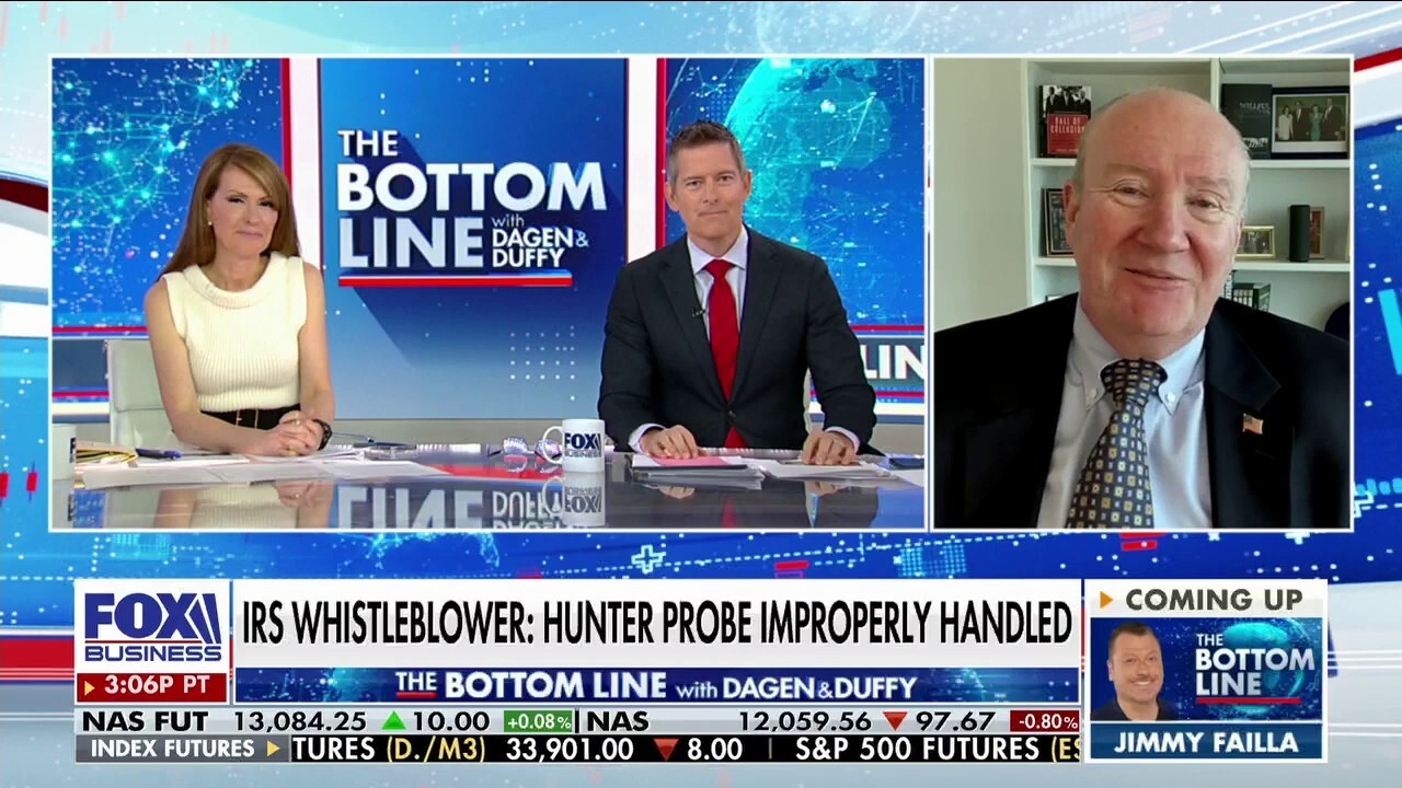 Attorney Andy McCarthy discusses the IRS whistleblower who came forward about the Hunter Biden probe on ‘The Bottom Line.’