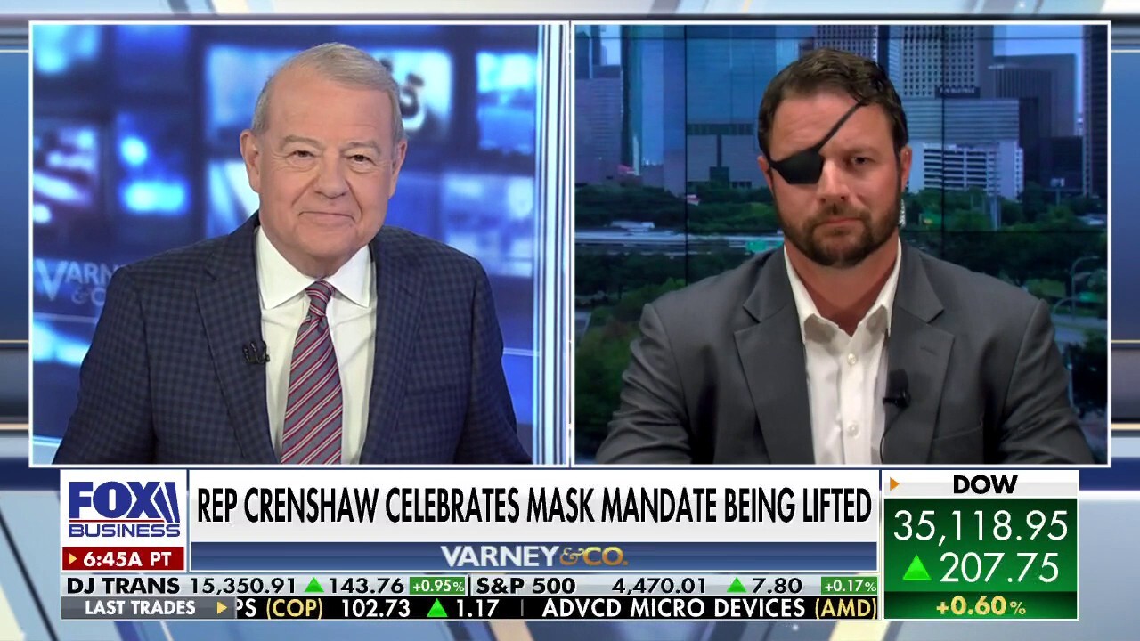 Crenshaw on end of mask mandate: ‘It’s time the science caught up with common sense’