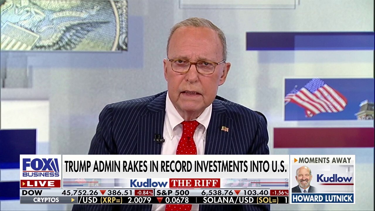 FOX Business host Larry Kudlow praises the Trump administration's record foreign investments into the country and more on 'Kudlow.'