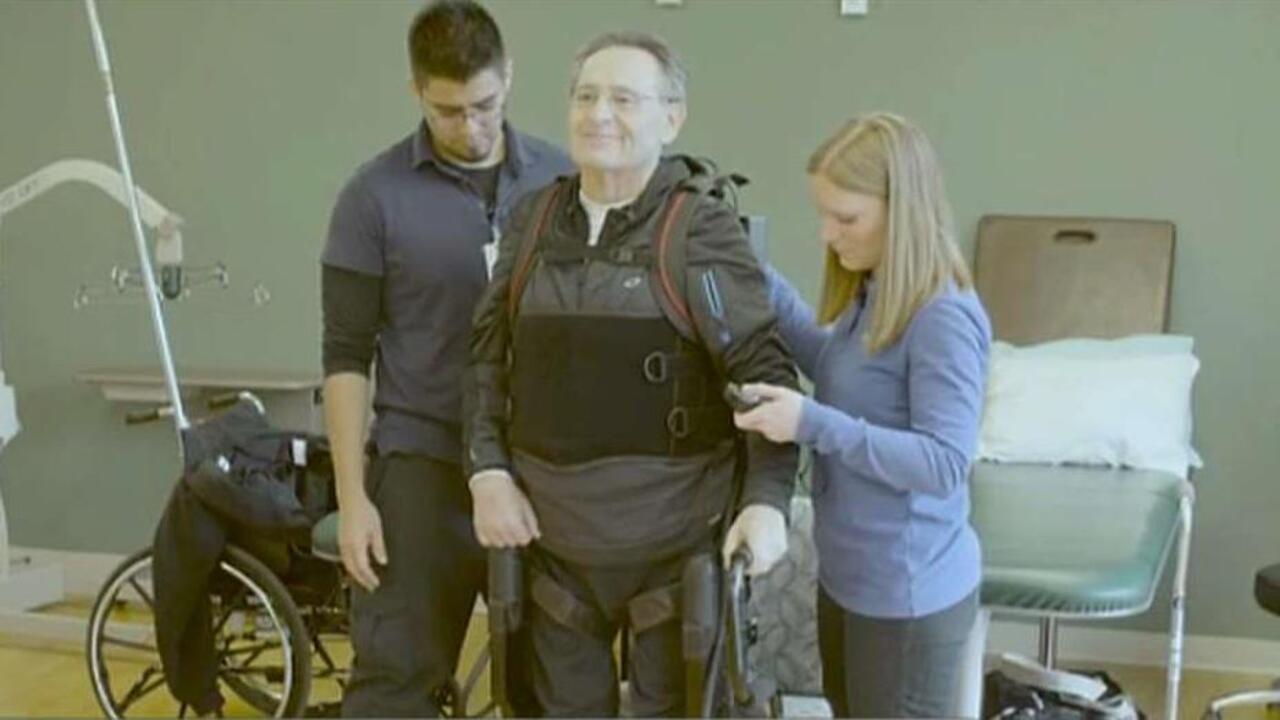 Using robotics to help wounded veterans to walk again