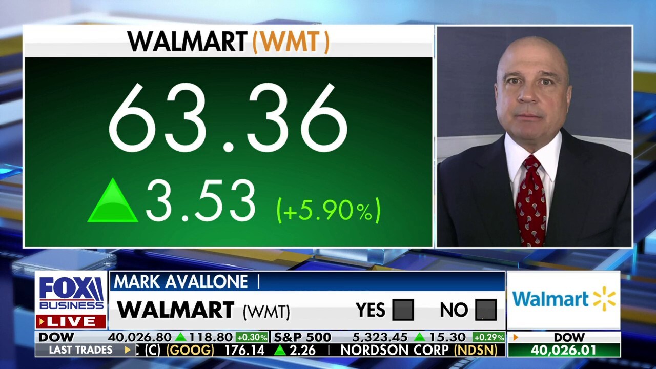 Potomac Wealth Advisors founder and President Mark Avallone discusses Walmart's earnings report and the market rally as the Dow reaches a new milestone.
