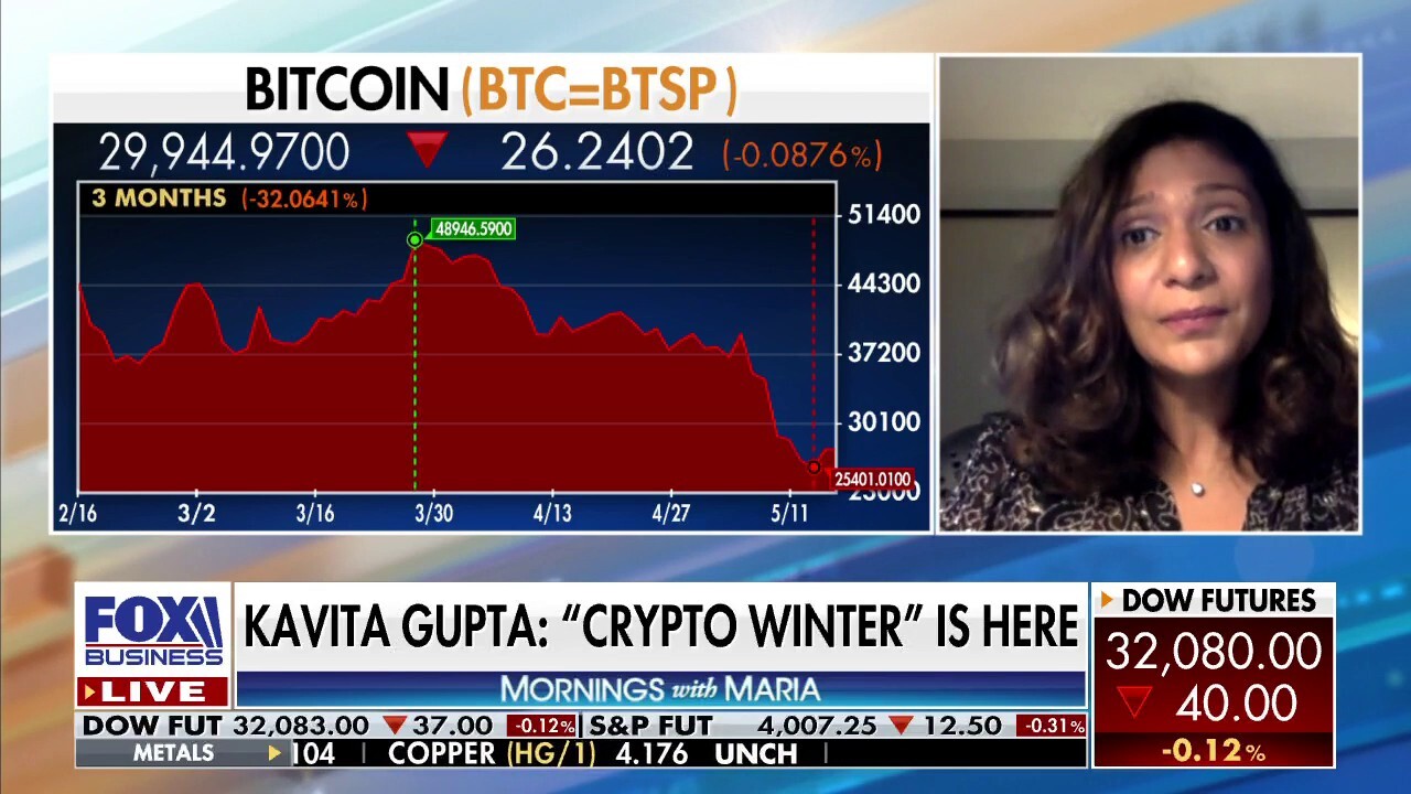 Delta Blockchain Fund founder Kavita Gupta argues a 'crypto winter is here.'