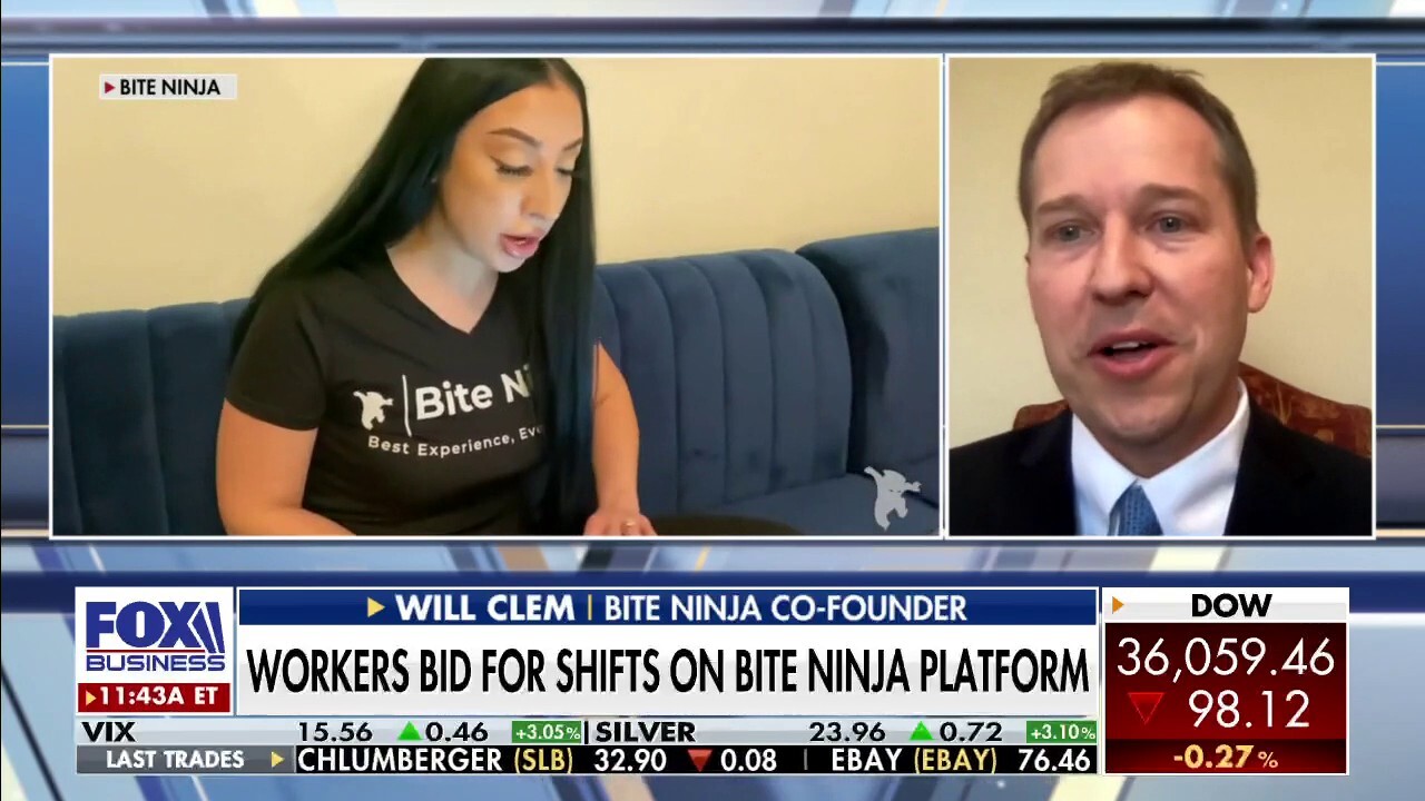 Bite Ninja co-founder Will Clem says its employees bid for shifts, get paid immediately, and can work from anywhere in the world.