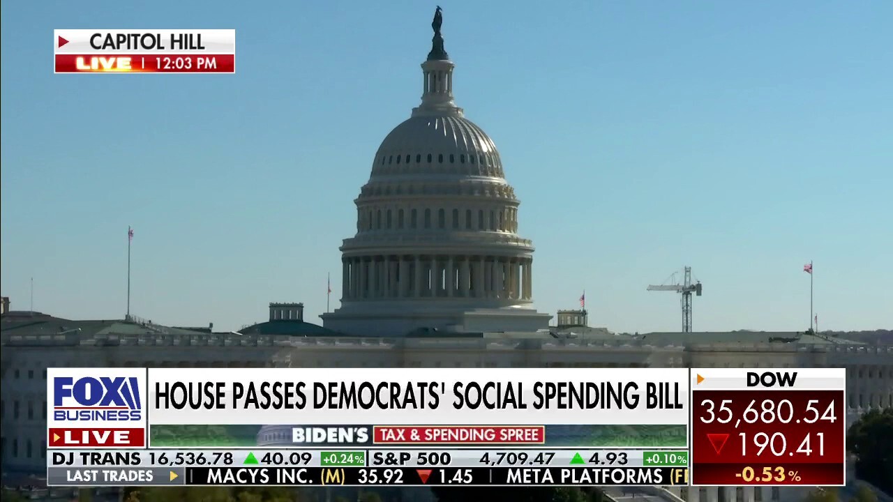 The White House maintained that Biden's Build Back Better agenda, which passed the House, will not add to the deficit. Fox News congressional correspondent Chad Pergram has the latest.