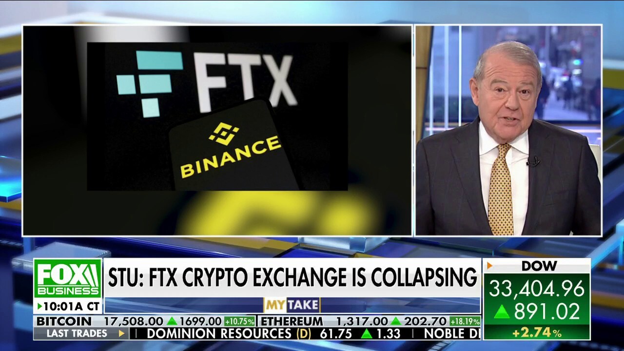 Stuart Varney on FTX 'collapsing': Trust in cryptocurrencies is fading fast