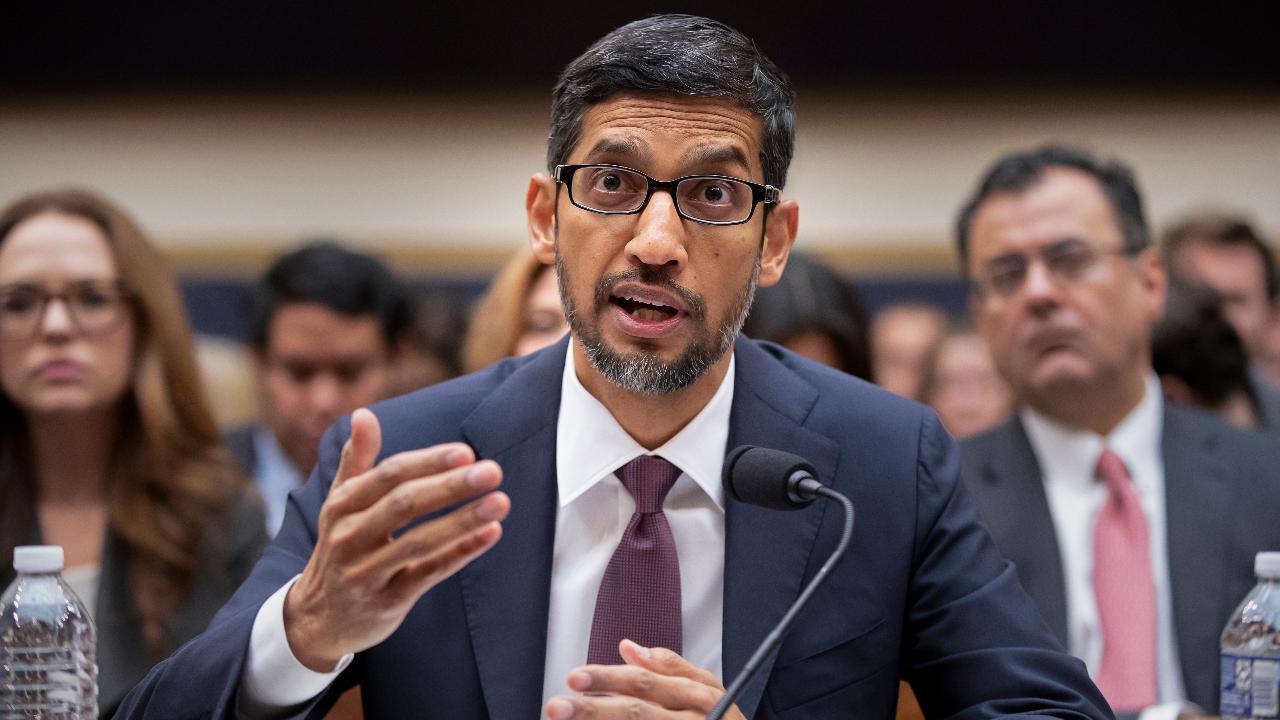 Google CEO Sundar Pichai defends company on Capitol Hill