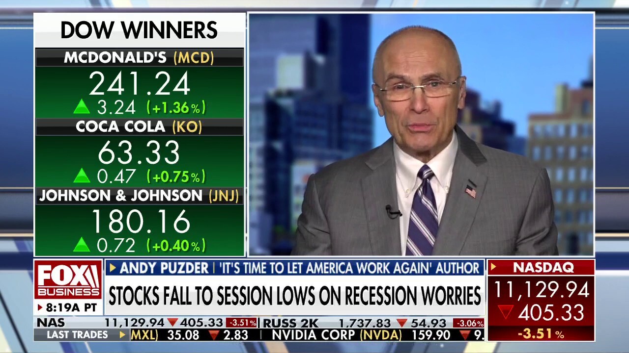 Author Andy Puzder outlines the cost of inflation on small businesses and global industries resulting from the Biden administration’s economic policies.