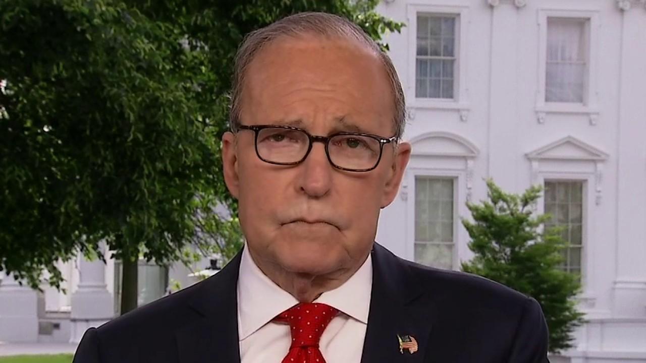 Kudlow: Unemployment rate could fall below 9%