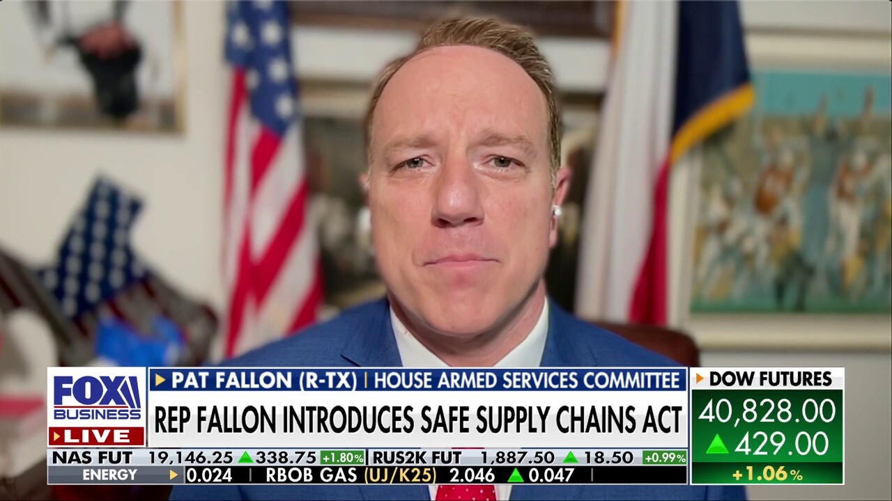GOP rep raises concerns over dependence on China: 'If COVID didn't wake us up, literally nothing will'