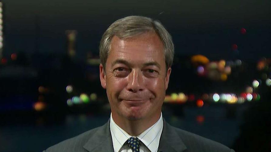 UK government is paranoid about my relationship with Trump: Nigel Farage