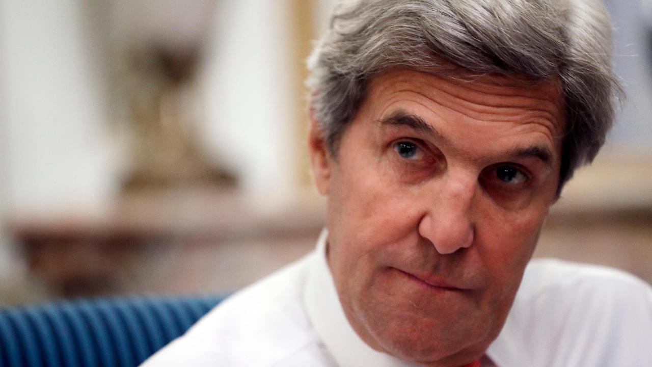 John Kerry actively undermining Trump's freedom of action: Richard Perle