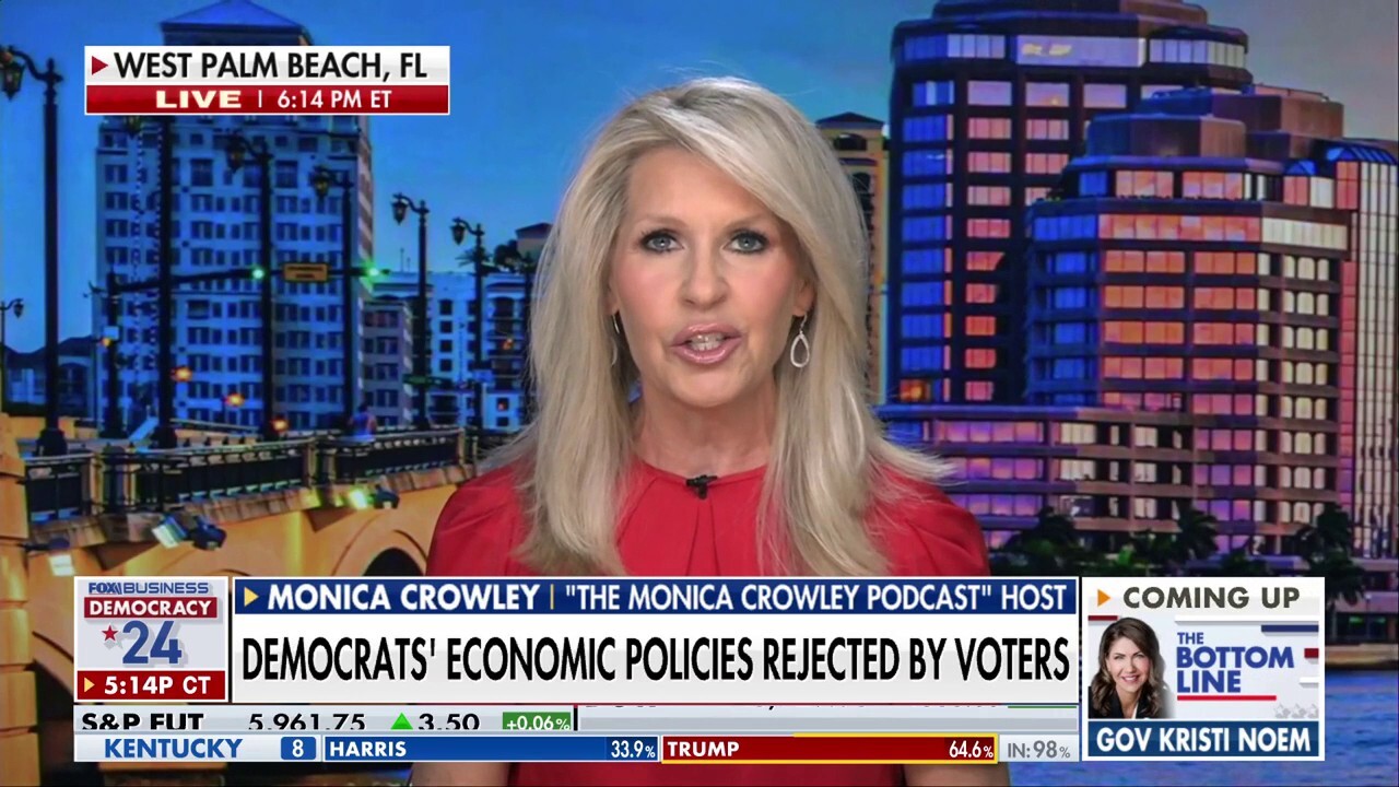 Biden, Harris and Democrats ran through trillions in spending, Monica Crowley says