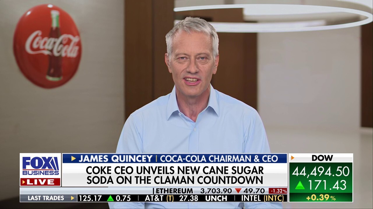 Coca-Cola chairman and CEO James Quincey has the latest on the updated recipe on 'The Claman Countdown.'