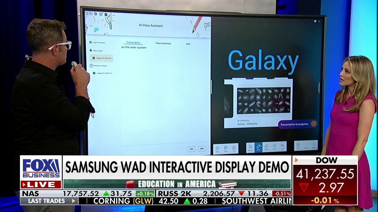  Samsung interactive board will encourage collaboration between teachers and students: David Phelps