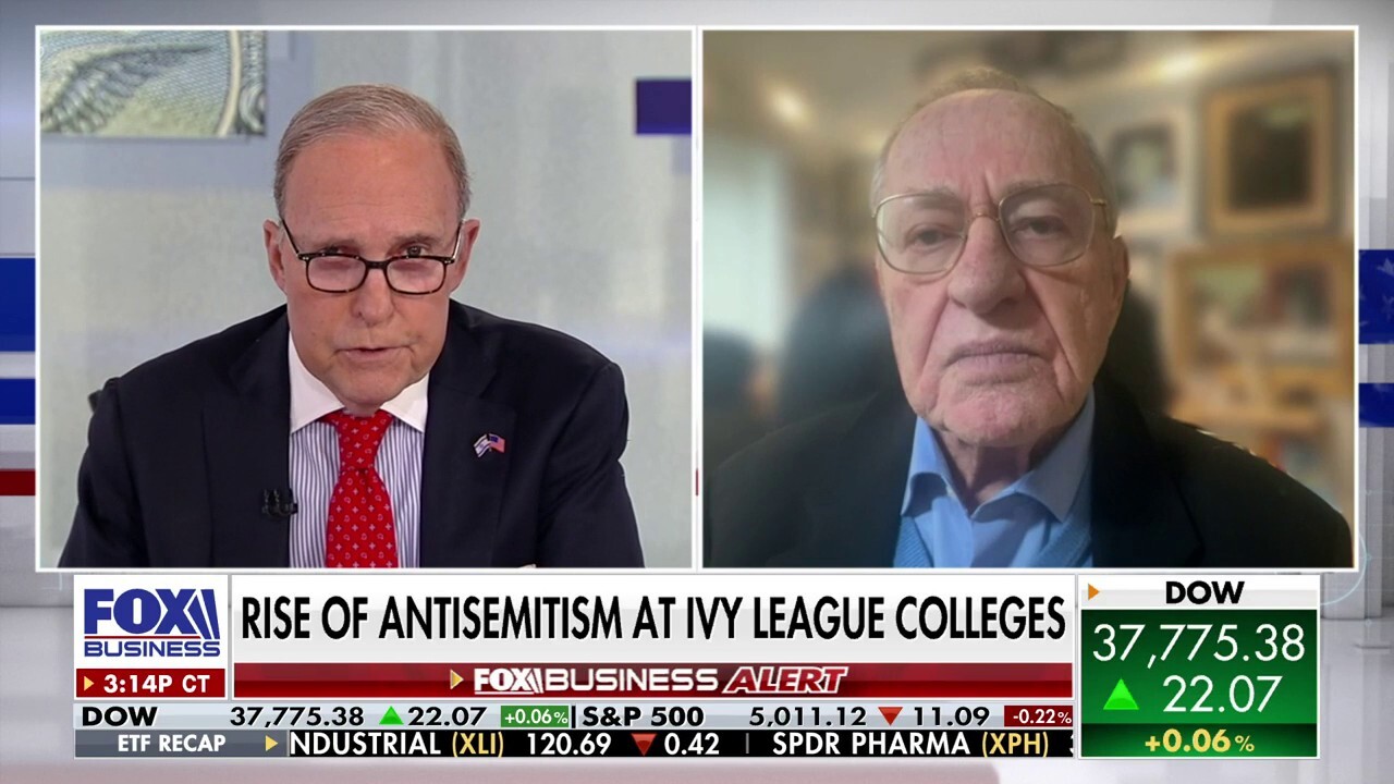 Harvard Law Professor-Emiritus?Alan Dershowitz says Columbia University was getting funding from anti-Israel countries on 'Kudlow.'