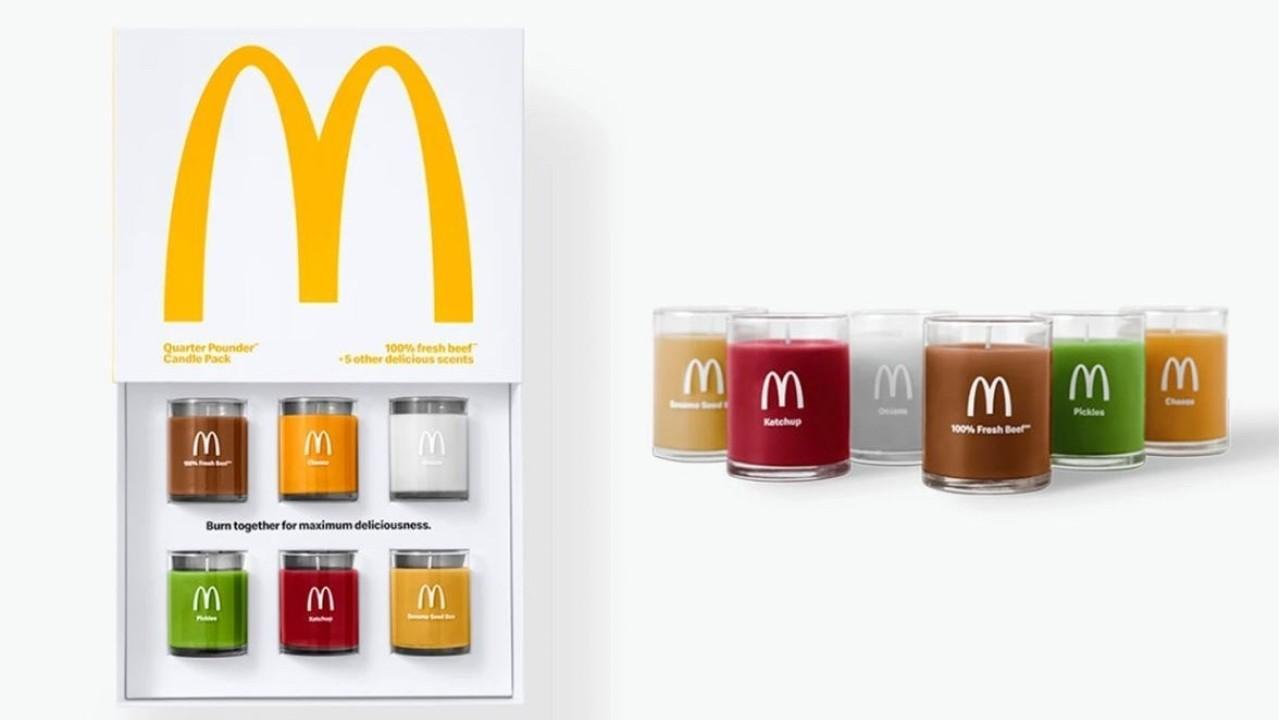 McDonald’s unveiling new line of burger-scented candles 