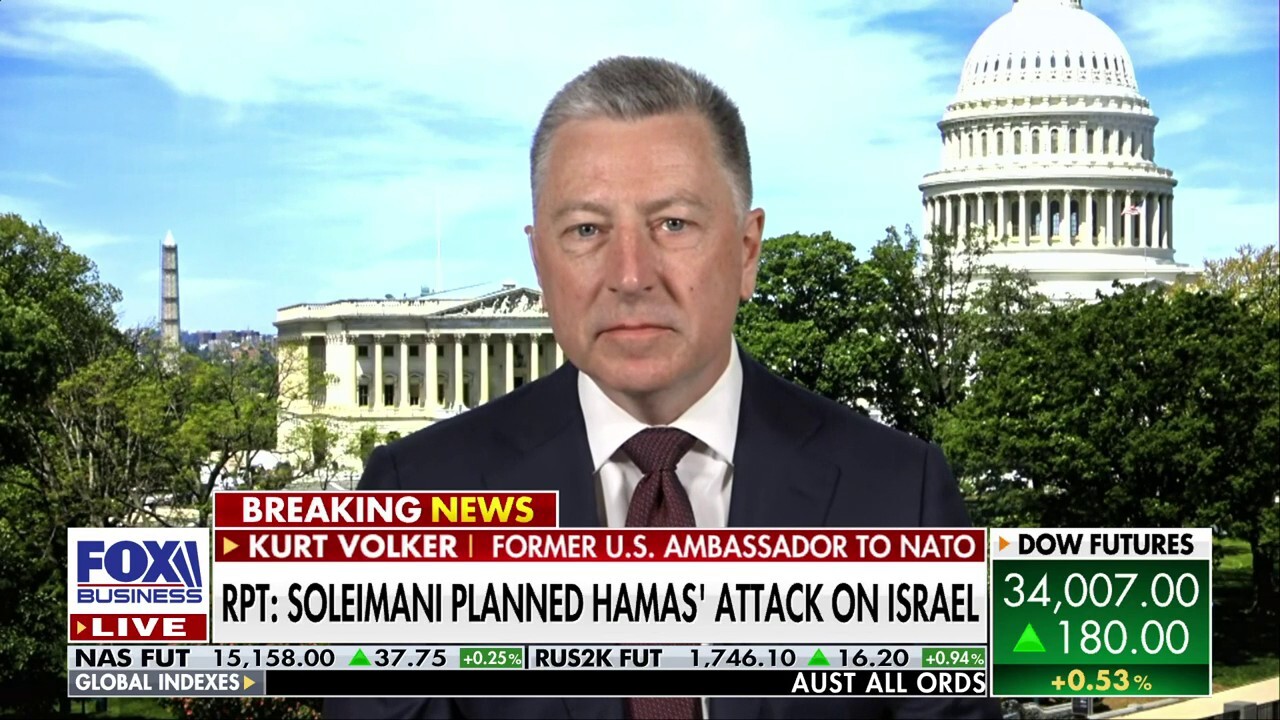 Former U.S. Ambassador to NATO Kurt Volker discusses Iran's warning to Israel over ground offensive, the capability of Hezbollah and a report that claims Iranian Gen. Qassem Soleimani planned Hamas' attack on Israel before his death.