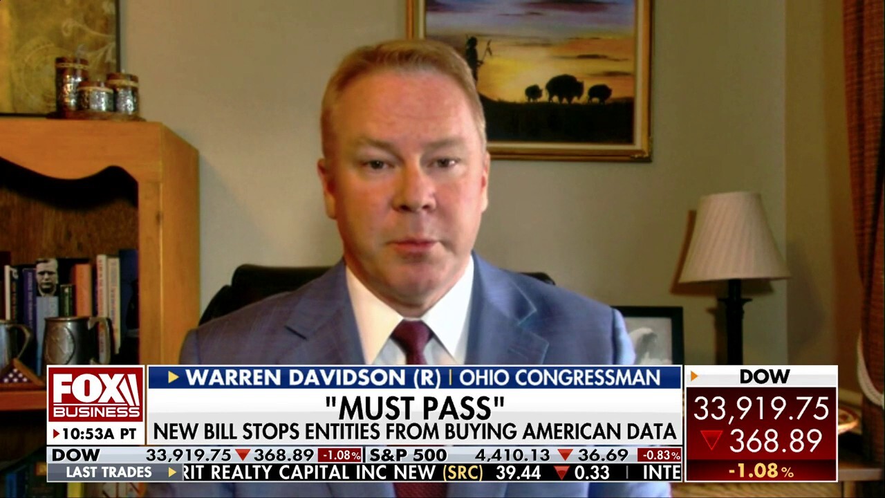 Foreign entities stealing American data will have ‘big’ consequences: Rep. Warren Davidson