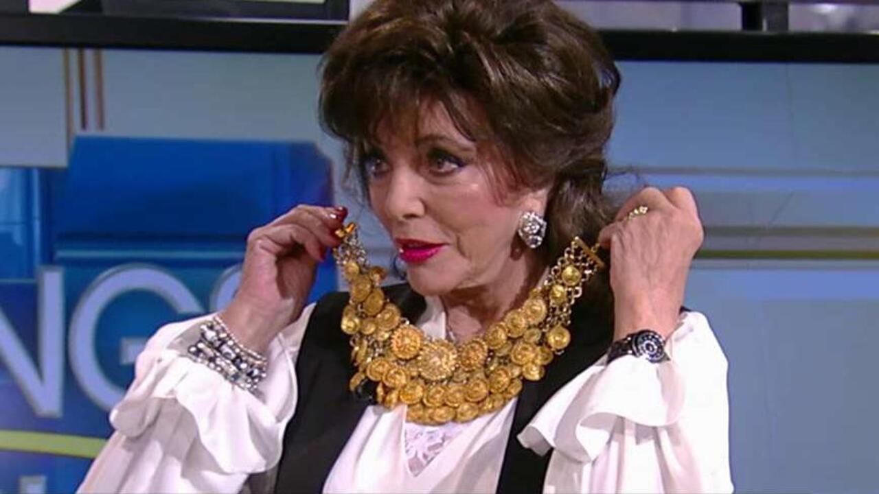 Items from Joan Collins’ collection hit the auction block