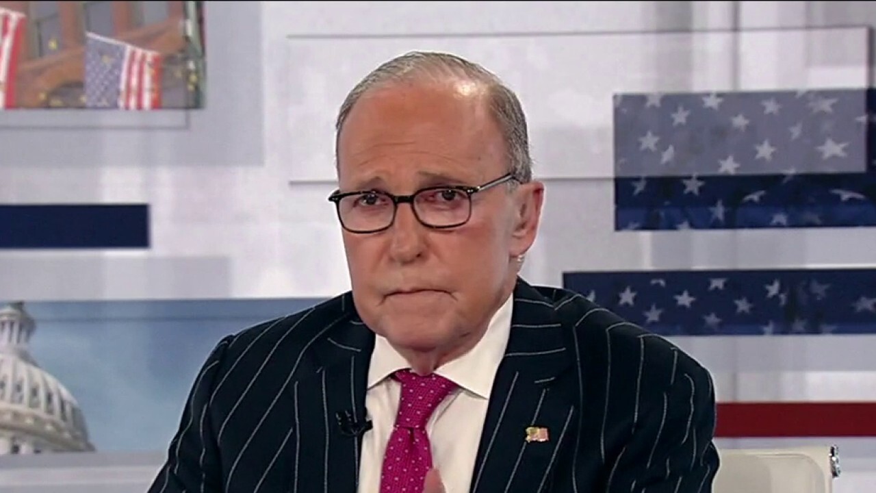 FOX Business host Larry Kudlow says President Biden remains in denial about key facts on 'Kudlow.'