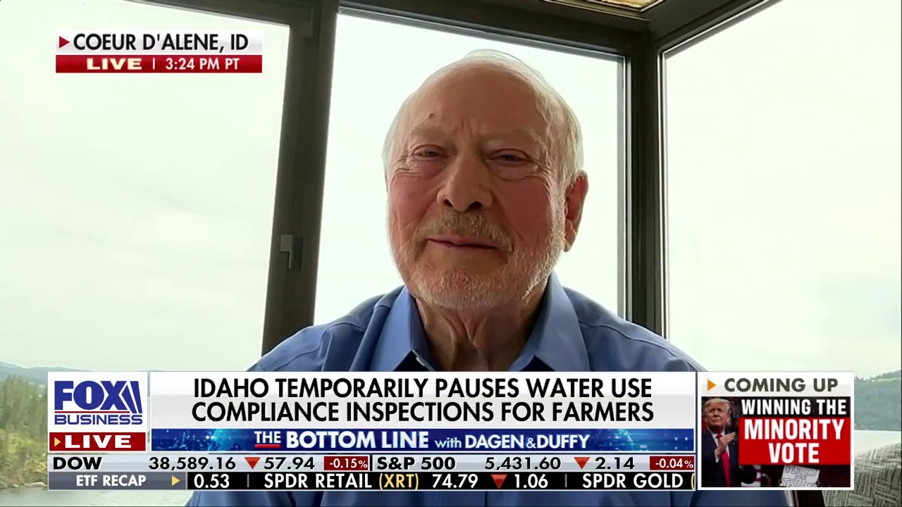 Melaleuca founder and executive chairman Frank Vandersloot discusses how Idaho temporarily paused water use compliance inspections for farmers on ‘The Bottom Line.’