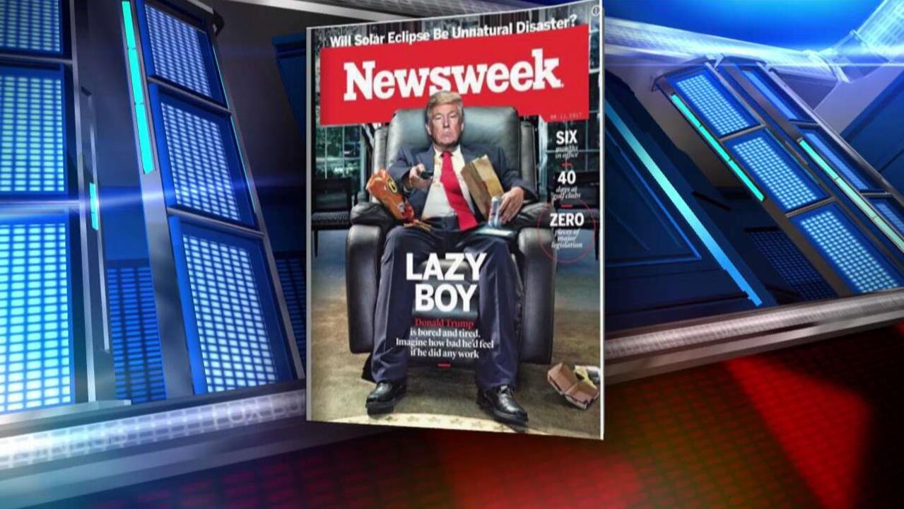 Neil Cavuto slams Newsweek’s Trump 'Lazy Boy' cover