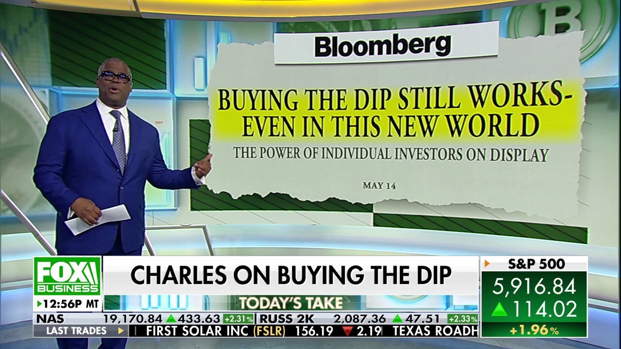 Charles Payne: 'Buying the dip' still works