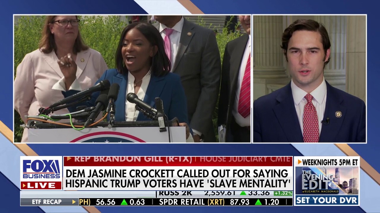 Crockett has 'no chance' of winning a Senate seat: Rep. Brandon Gill