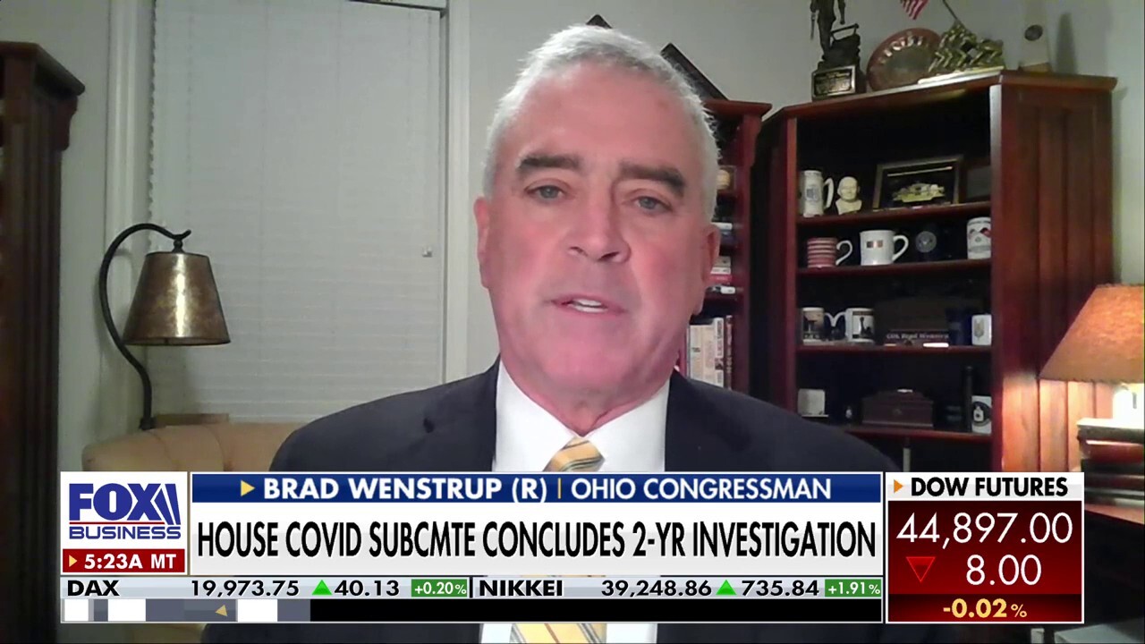 House subcommittee is learning how to 'prevent the next pandemic': Ohio Rep. Wenstrup