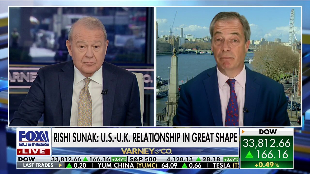 Nigel Farage: Biden has 'never liked,' 'always been biased against' the British