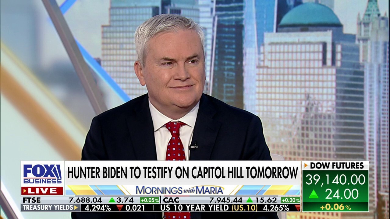 Rep. James Comer, R-Ky., discusses the developments in the Biden family business dealings probe and the administration's climate agenda.
