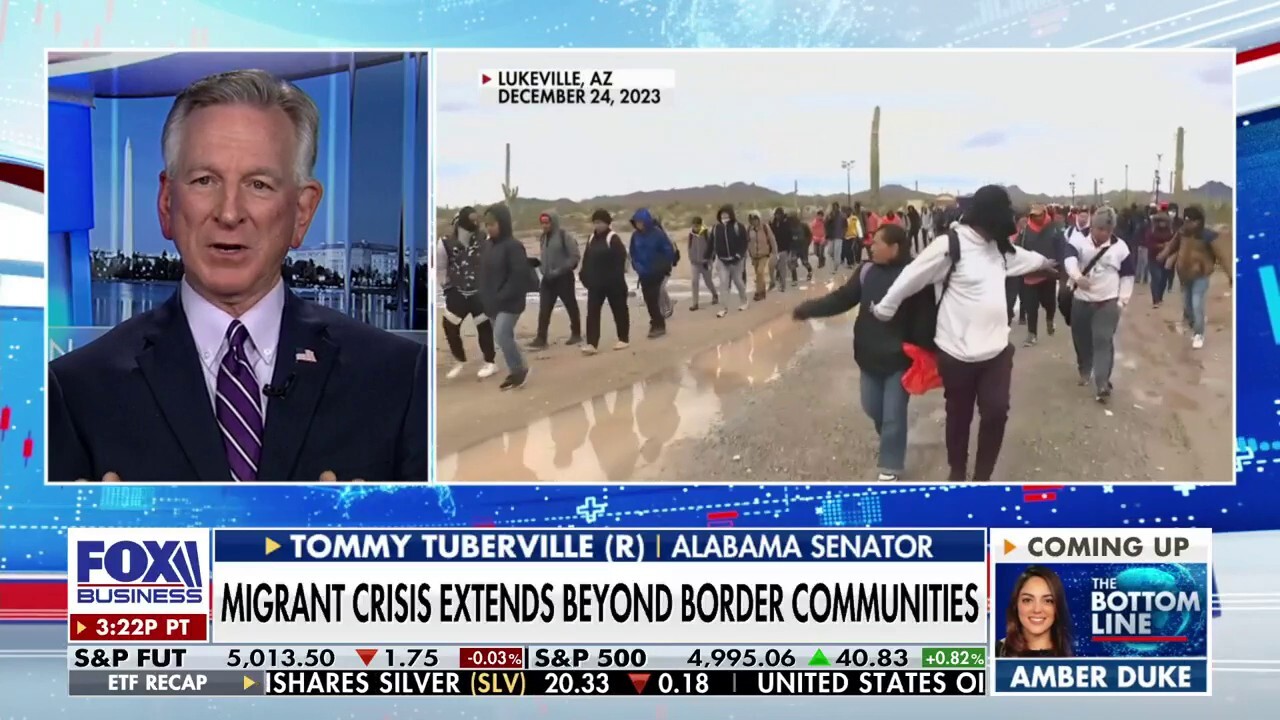 American taxpayers have been ‘overrun’: Sen. Tommy Tuberville