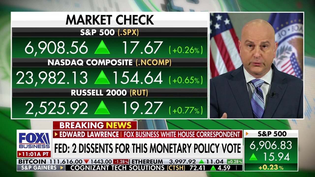 FOX Business White House correspondent Edward Lawrence has the latest on the Feds decision on Making Money.