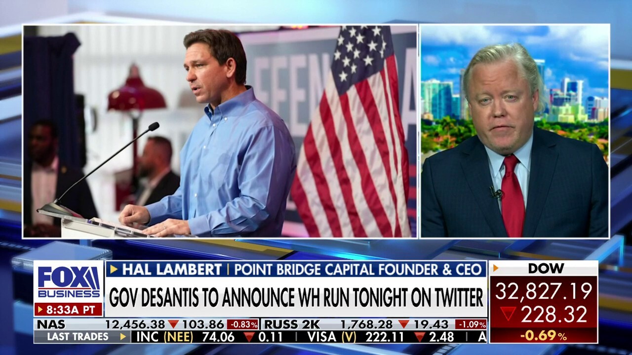 Point Bridge Capital Founder & CEO and Republican megadonor Hal Lambert joins Varney & Co. to discuss Ron DeSantis anticipated 2024 presidential bid announcement and why he supports the Florida Governor.